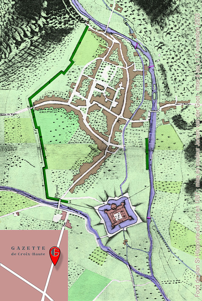 Croix-Haute venant de Nismes