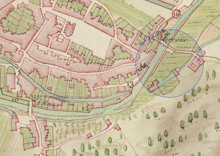 St-Hippolyte 1693 - Porte de l'abreuvoir