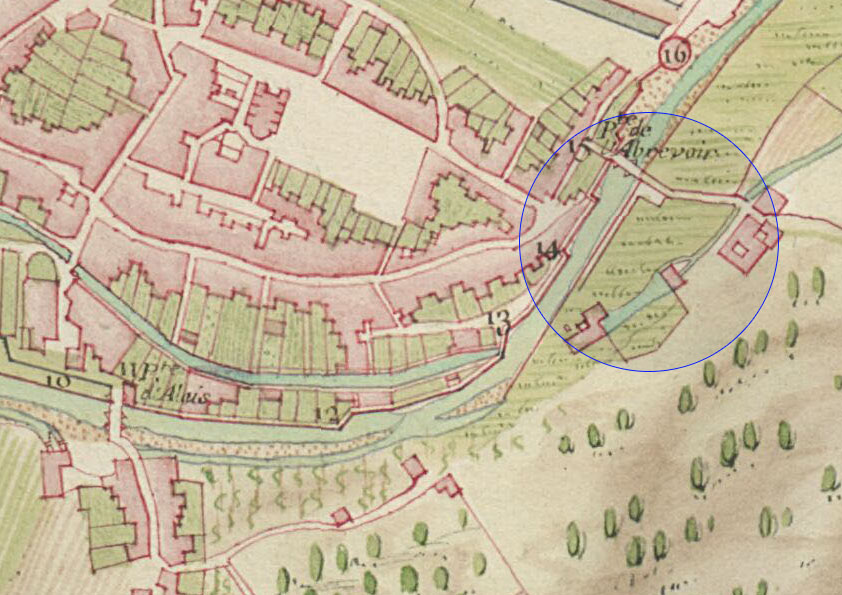 St-Hippolyte 1693 - Porte de l'abreuvoir