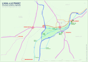 St-Hippolyte structure urbaine originelle (hypothèse)