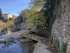 La chaussée et la prise de l'Agal